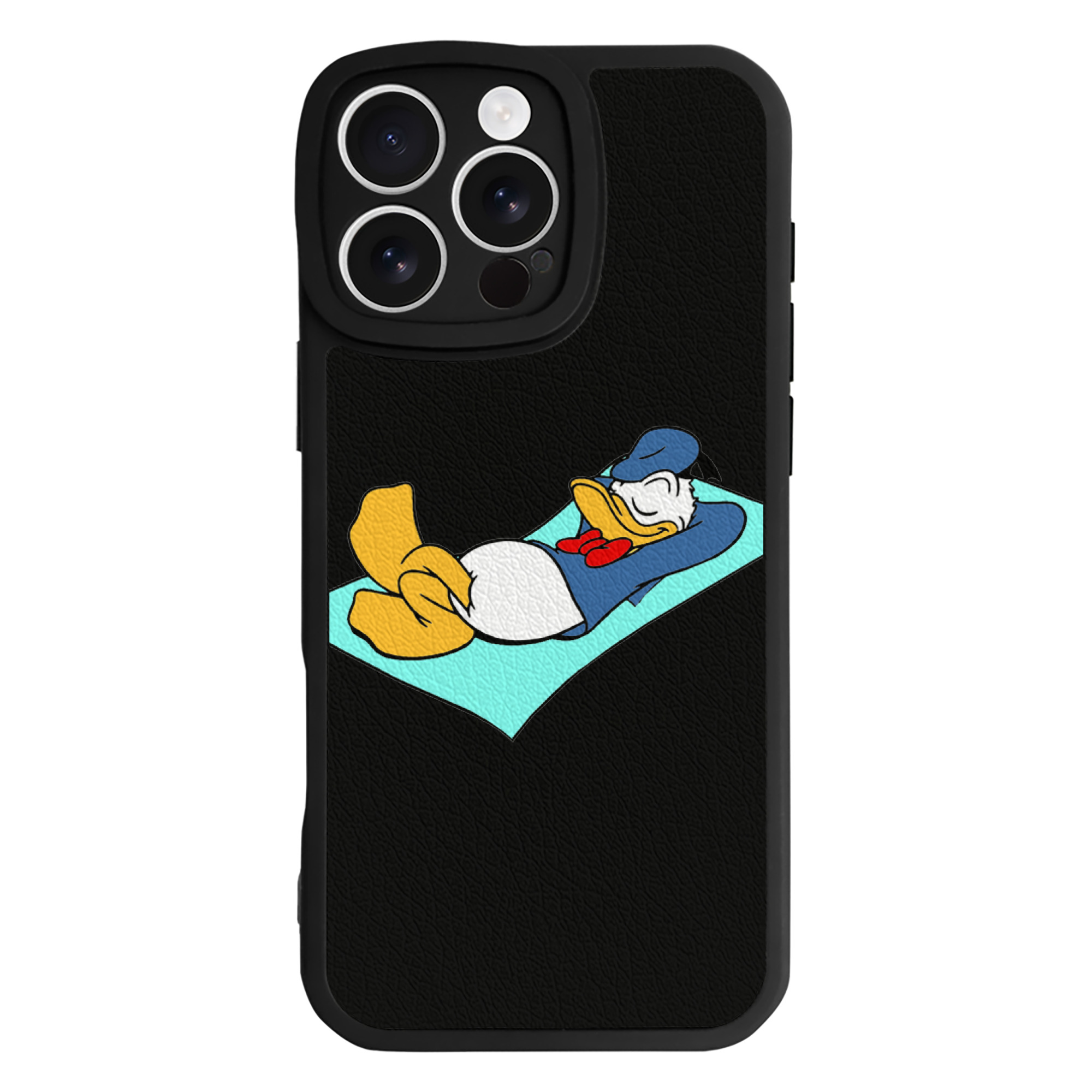 （画像用） ミッキーマウス Mickey Mouse 【iPhone 16シリーズ対応】シリコンスマホケース（レザー調） 材質：シリコン